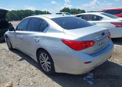 2016 Infiniti Q50 3.0T Premium из США, поврежденный, VIN JN1EV7AP2GM301595